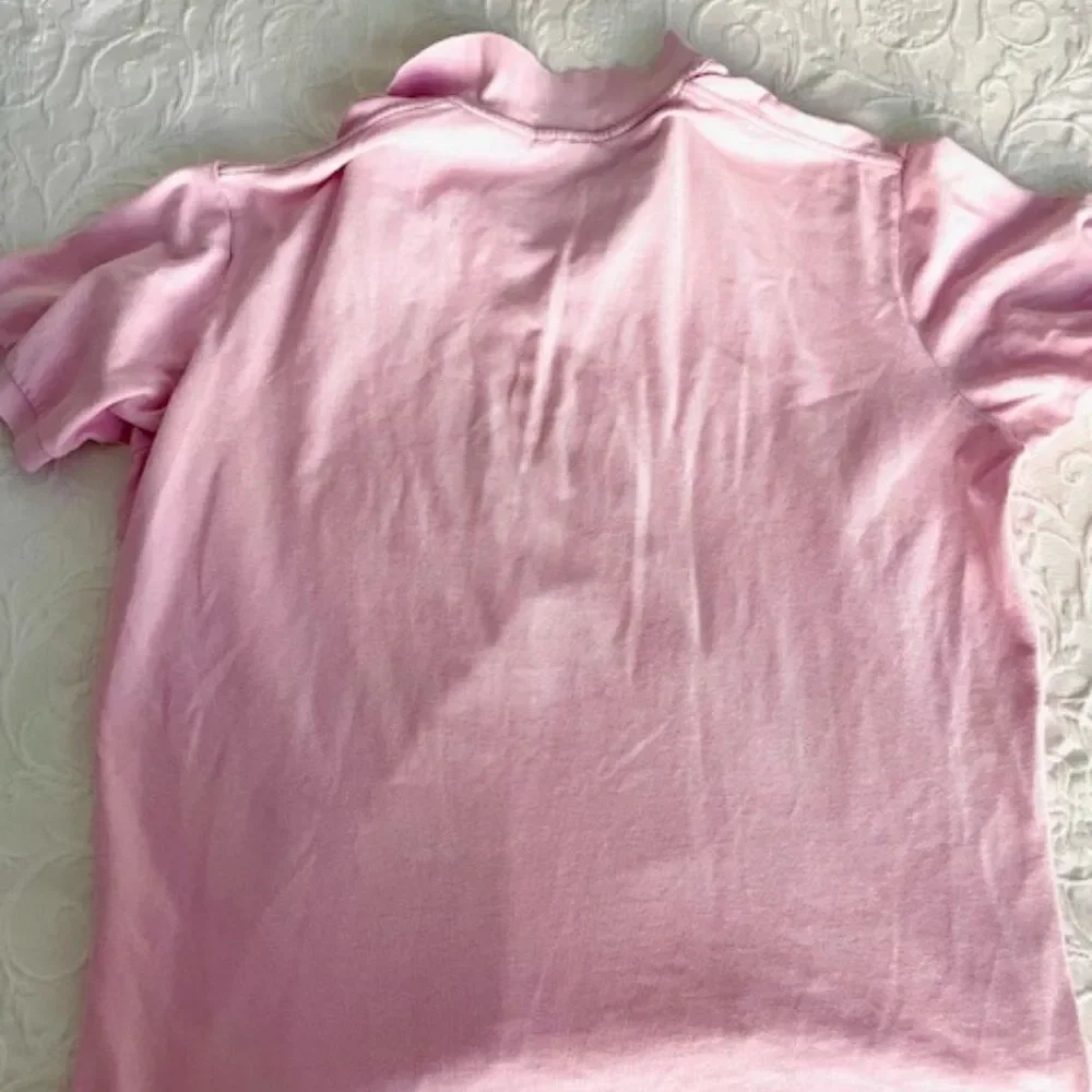 Polo Ralph Lauren Baby Pink Golf Fish Sport Polo Shirt Size XL